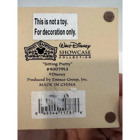 Jim Shore Tinkerbell Figurine Sitting Pretty Disney Showcase Collection Enesco - Picture 5 of 7